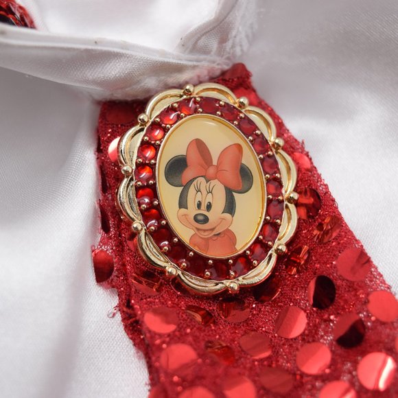 Disney Cruise Line Minnie Mouse Sailor Nautical Costume Top Girl Large 10 12 - Picture 4 of 12